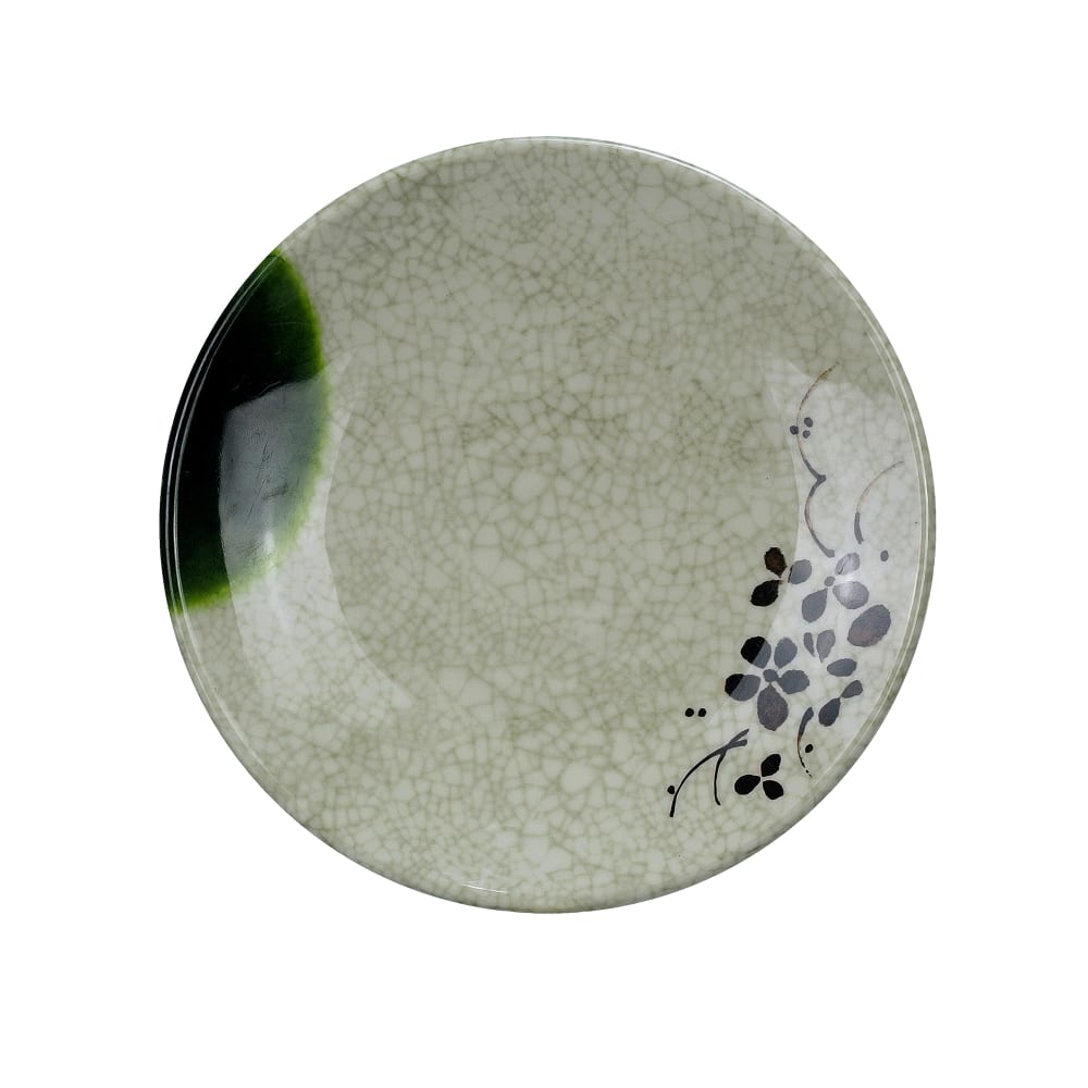 Yanco HO-1707 7 1/2" Round Melamine Plate, Beige