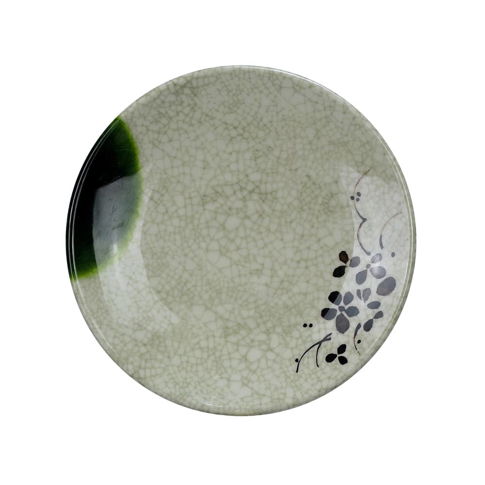 Yanco HO-1708 8 1/4" Round Melamine Plate, Beige