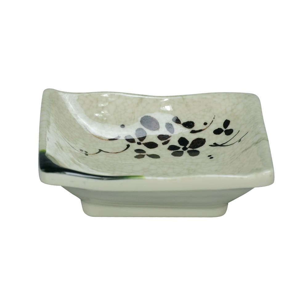 Yanco HO-2404 2 oz Melamine Sauce Dish, Beige