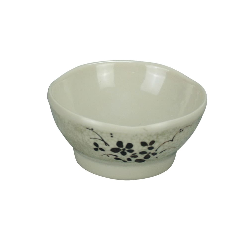 Yanco HO-3703 3 oz Melamine Dish Saucer, Beige