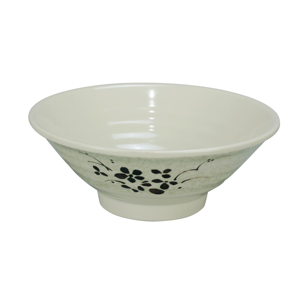 Yanco HO-5707 24 oz Round Melamine Soup Bowl, Beige