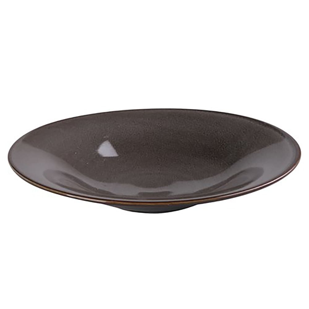 Yanco PK-410 10 1/2" Round Soup/Salad Plate - Ceramic, Gray