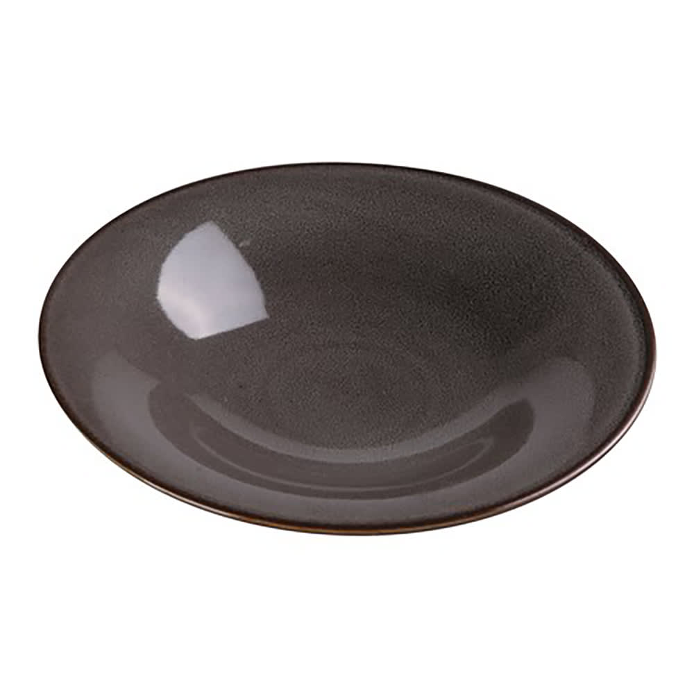 Yanco PK-412 25 oz Round Pasta Bowl - Ceramic, Gray