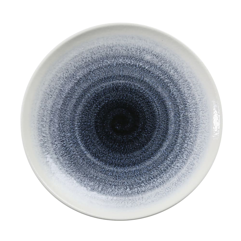 Yanco UN-106 6 3/4" Round Universe Bread & Butter Plate - China, Blue