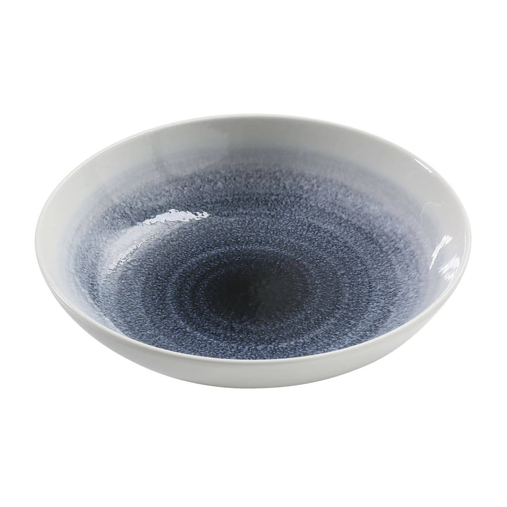Yanco UN-608 30 oz Round Universe Soup/Salad Bowl - China, Blue