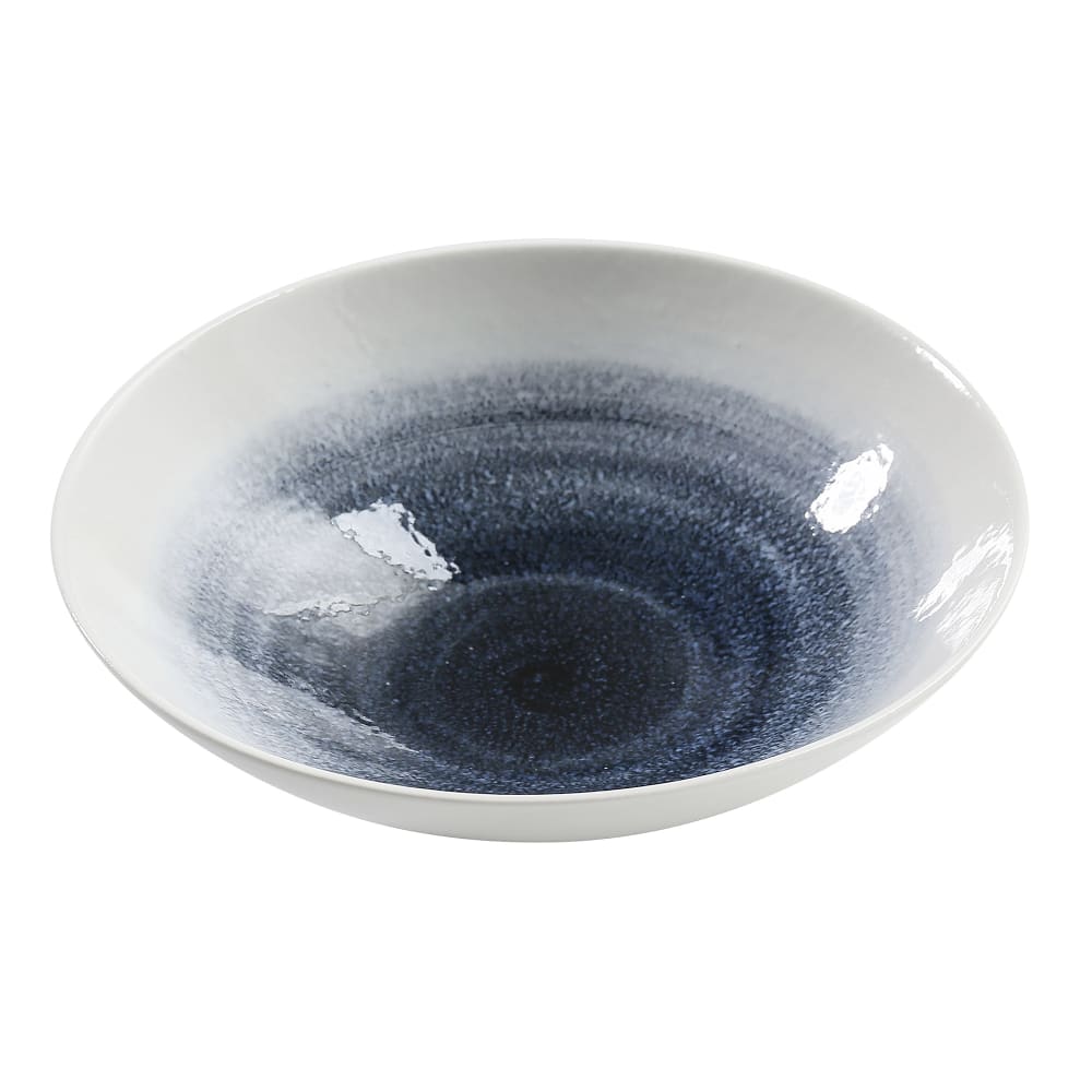 Yanco UN-609 26 oz Round Universe Ramen Bowl - China, Blue