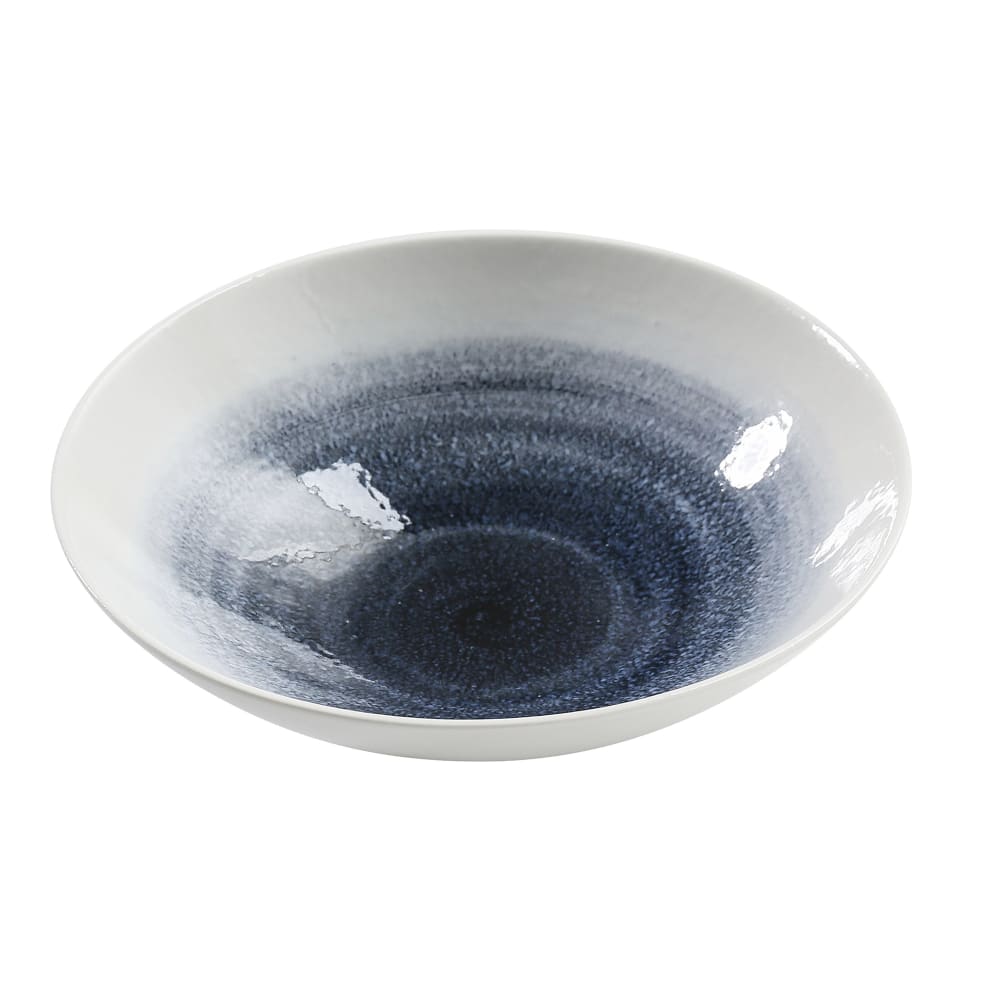 Yanco UN-610 60 oz Round Universe Ramen Bowl - China, Blue