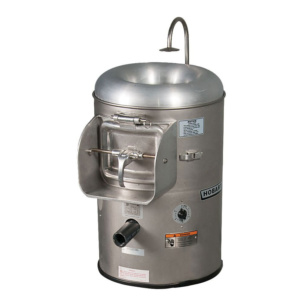 Hobart 6115-1 Electric Portable Vegetable Peeler w/ 15 to 20 lb Potato Capacity, 115v