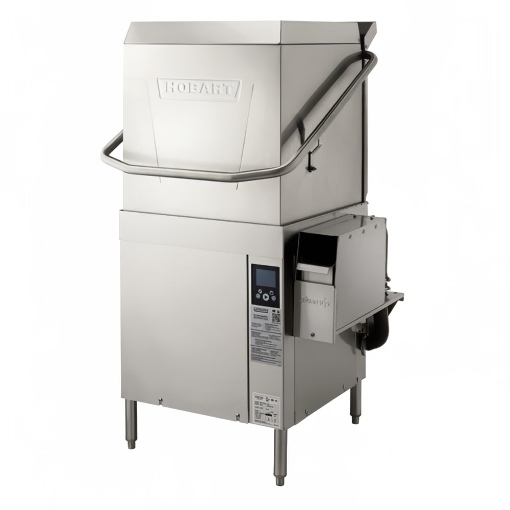 Hobart AM16-ASR-2 High Temp Door Type Dishwasher w/ 52 Racks/hr Capacity, Built-in Booster, 208-240v/3ph