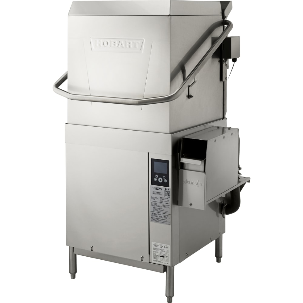 Hobart AM16VL-ADV-2 High Temp Door Type Dishwasher w/ 40 Racks/hr Capacity, Built-in Booster, 208-240v/3ph