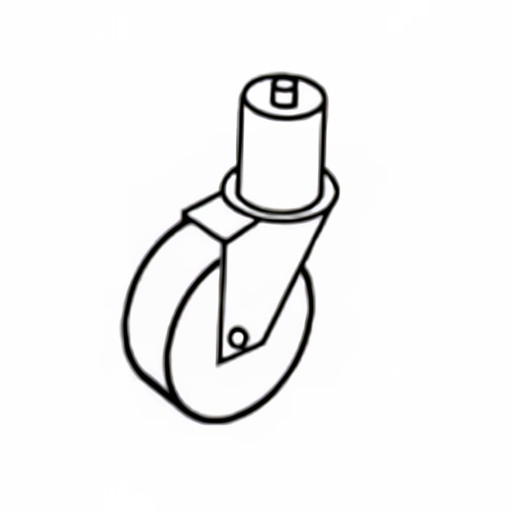 Hobart CASTER-SETHCM Caster Set For Hobart Cutter Mixer