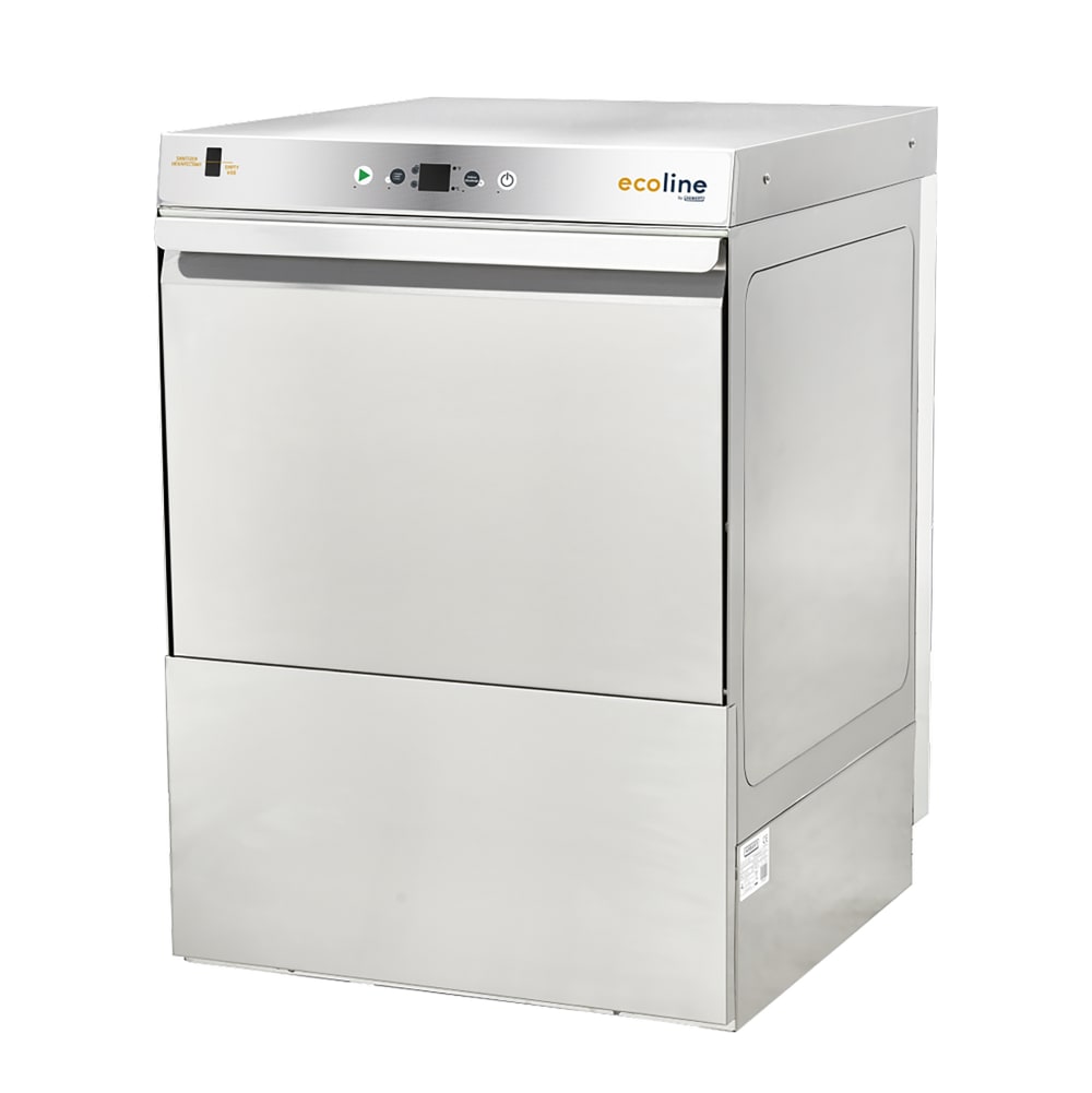 Ecoline by Hobart EUL-1 Low Temp Rack Undercounter Dishwasher w/ 24 Racks/hr Capacity, 120v