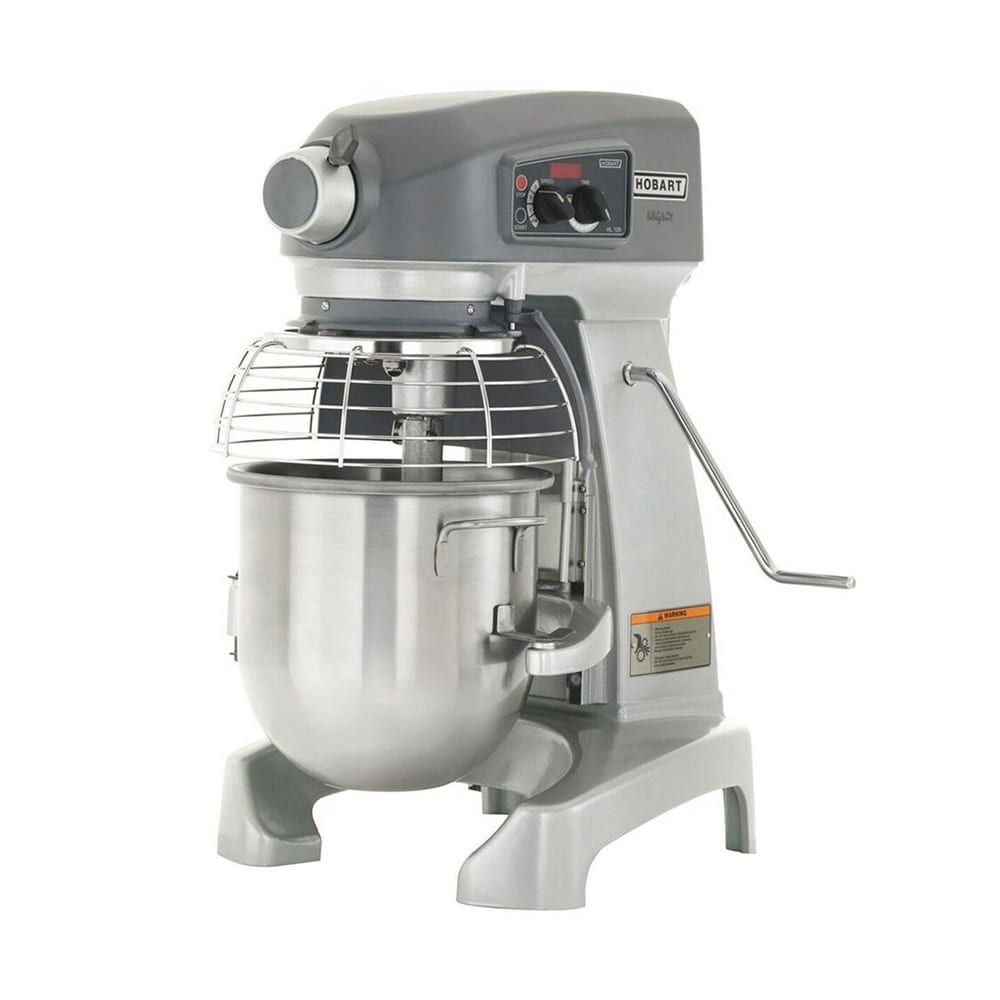Hobart HL120-40STD Legacy+ 12 qt Planetary Bench Mixer w/ Bowl & Ingredient Chute, 200-240v/1ph