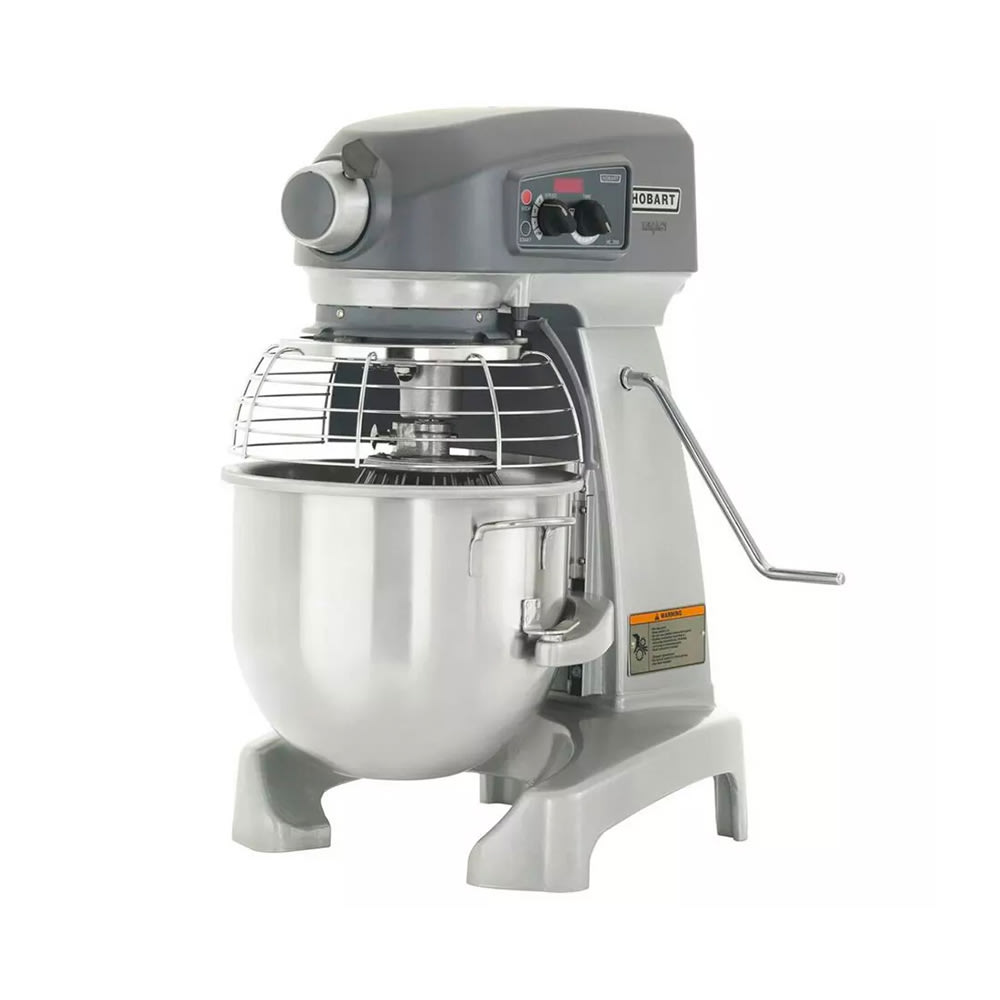 Hobart HL200-40STD Legacy+ 20 qt Planetary Mixer - Bench Type, 1/2 hp, 200-240v/1ph