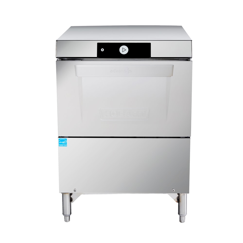 Hobart LXGNPR-1 Advansys™ Low Temp Rack Undercounter Glass Washer w/ 38 Racks/hr Capacity, 120v
