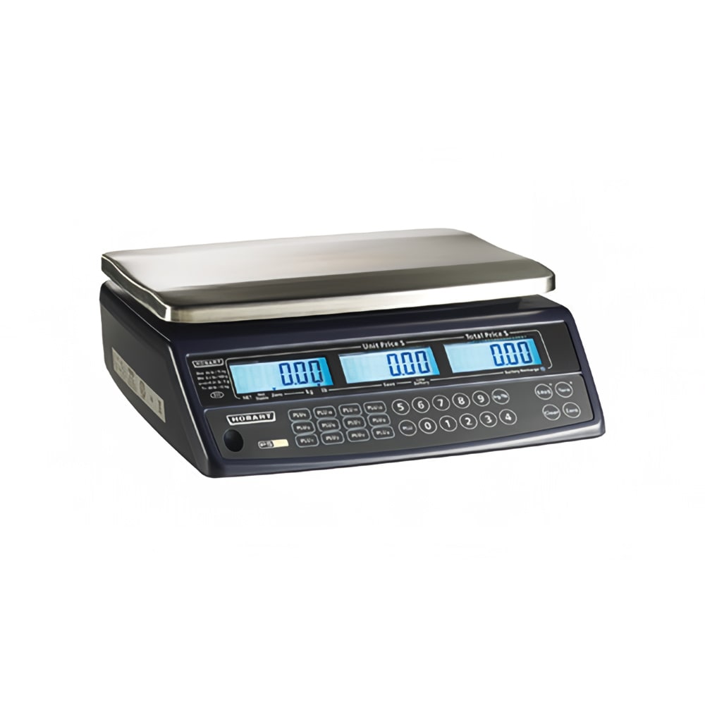 Hobart PS40-3 30 lb Price Computing Scale - LCD Display, 100-240v/1ph