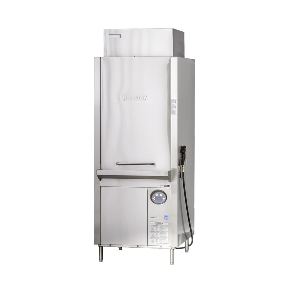 Hobart PW12N-ADV-1 Advansys™ High Temp Door Type Dishwasher w/ 12 Racks/hr Capacity, Built-in Booster, 208-240v/3ph