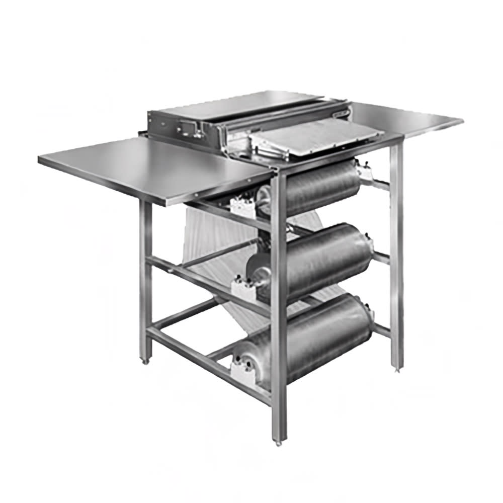 Hobart W32C-5 Floor Model Wrap Station w/ Built In Hotplate - (3) Film Roll Capacity, 120v
