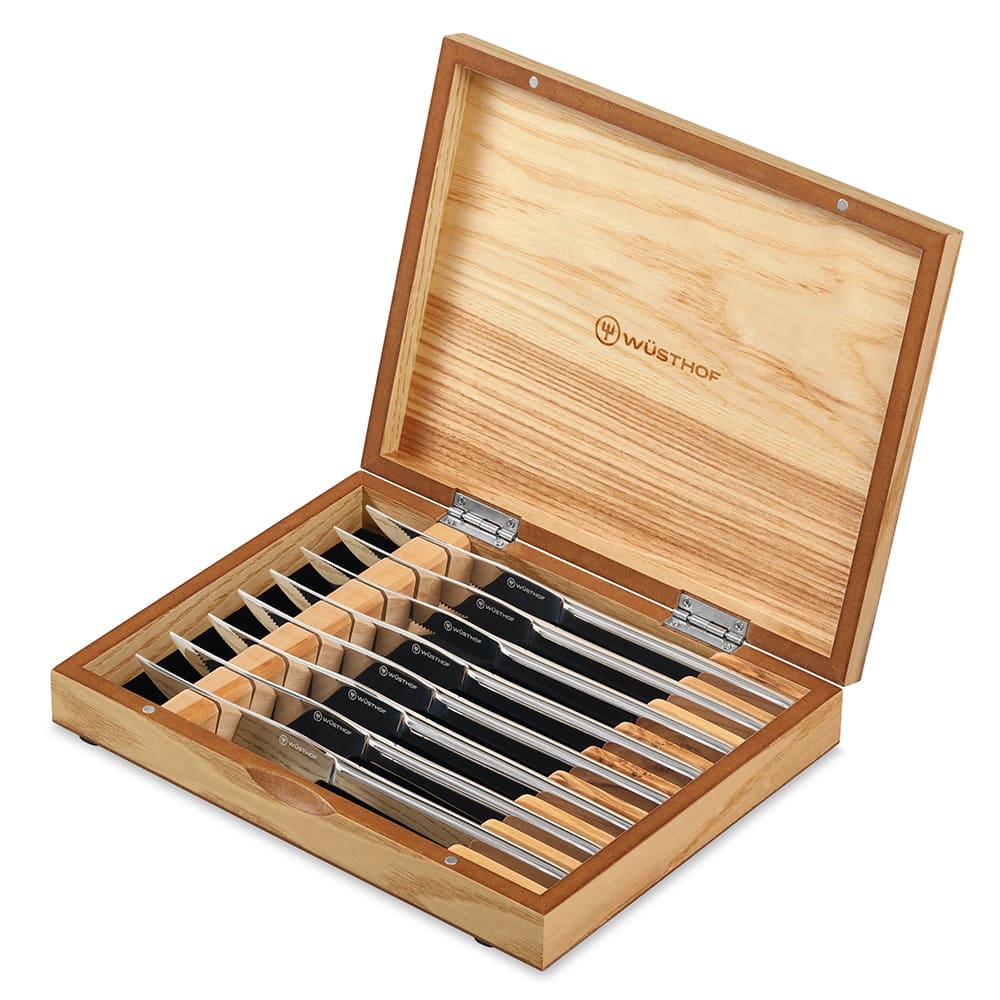 Wusthof Mignon 8 Piece Steak Knife Set w/ Olivewood Box (1069510803)