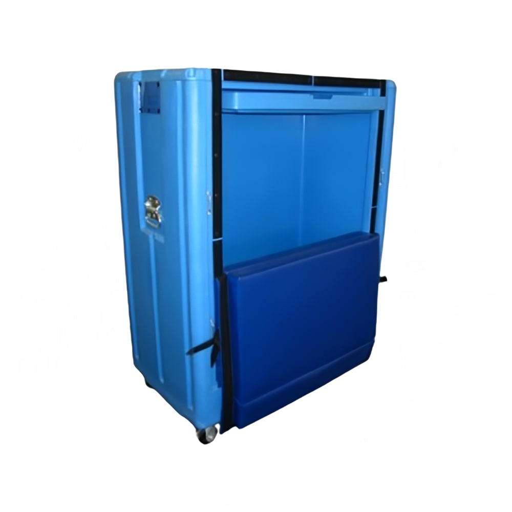 ThermoSafe Insulated Food Carrier - 48" x 27" x 65", Blue (HR28P-DC)