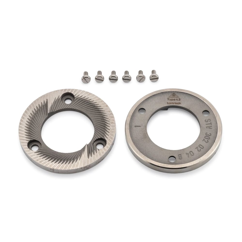 Mahlkonig 703803 98mm Diameter Burrs for EK43 & EK43 S Allround Grinders - Turkish Fine Grinding, Cast Steel