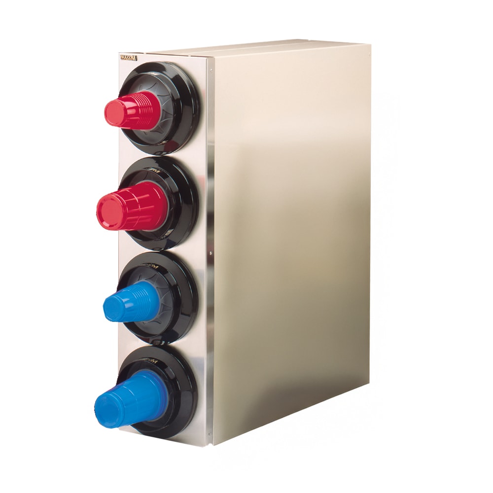 Modular Dispensing Systems Cup Dispenser, Cabinet, (4) Compartment, All Cup Types (1015393)
