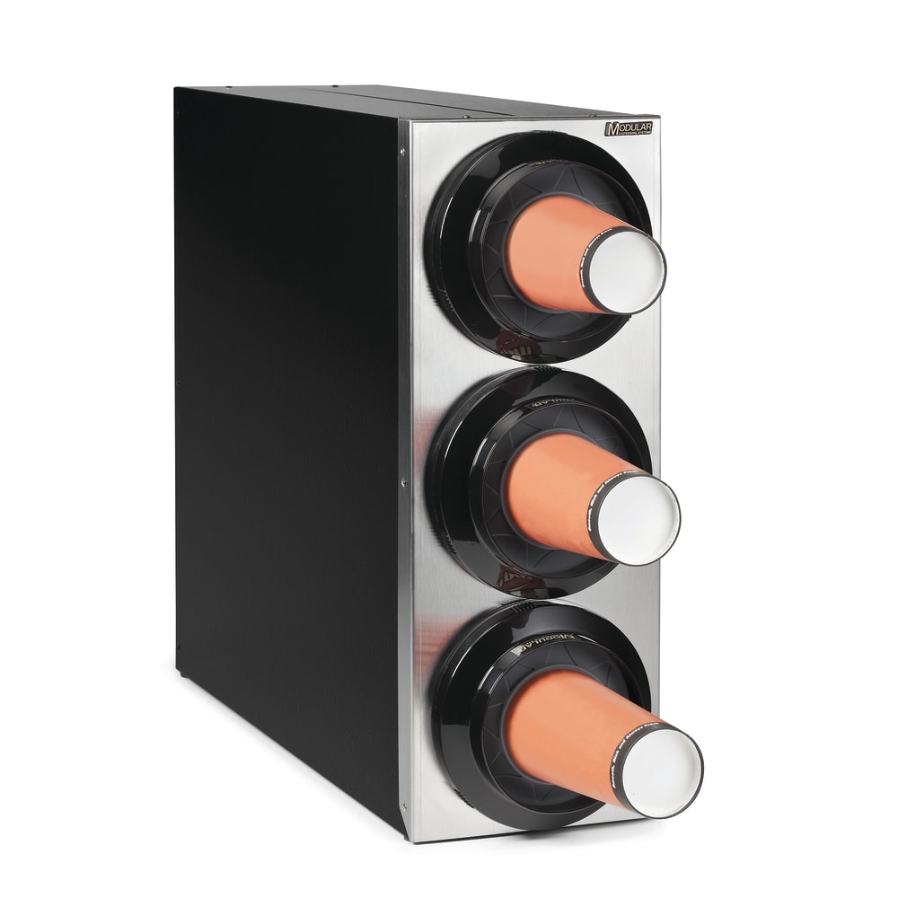 Modular Dispensing Systems Cup Dispenser, Cabinet, (3) Compartment, All Cup Types (1015598)