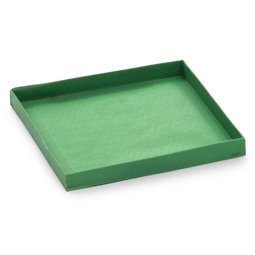 Merrychef 32Z4095 Teflon Basket w/ Solid Bottom for eikon™ e2s Series Ovens - 5 1/2" x 5 1/2", Green