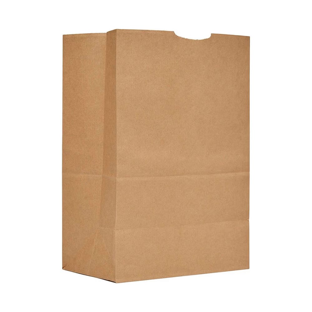 AJM Packaging Grocery Bag - 17" x 12", Kraft Paper (GS57NP5C)