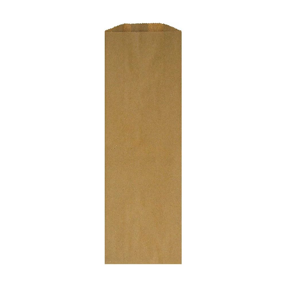 AJM Packaging Pint Size Liquor Bag - 11 1/2" x 3 3/4", Kraft Paper (LP35NP5C)