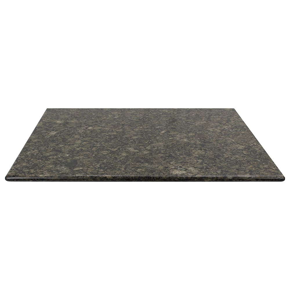 Art Marble 30" x 48" Rectangular Granite Table Top - Indoor/Outdoor, Uba Tuba (G20330X48)
