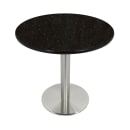 Art Marble 36" Round Granite Table Top - Indoor/Outdoor, Black Galaxy (G20636RD) thumbnail 3