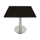 Art Marble 36" Square Granite Table Top - Indoor/Outdoor, Black Galaxy (G20636X36) thumbnail 3