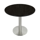 Art Marble 48" Round Granite Table Top - Indoor/Outdoor, Black Galaxy (G20648RD) thumbnail 3