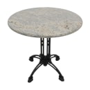 Art Marble 24" Round Granite Table Top - Indoor/Outdoor, Kashmir White (G20824RD) thumbnail 3