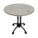 Art Marble 48" Round Granite Table Top - Indoor/Outdoor, Kashmir White (G20848RD) thumbnail 3