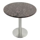 Art Marble 30" Round Granite Table Top, Tan Brown (G21530RD) thumbnail 2