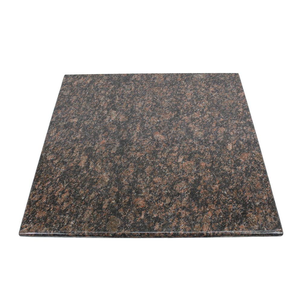 Art Marble 30" Square Granite Table Top, Tan Brown (G21530X30)