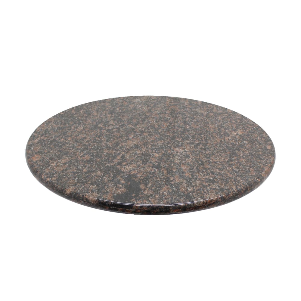 Art Marble 48" Round Granite Table Top, Tan Brown (G21548RD)