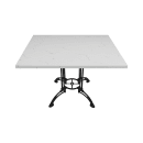 Art Marble 24" x 30" Rectangular Quartz Table Top - Indoor/Outdoor, Carrera White (Q40124X30) thumbnail 3