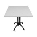Art Marble 30" Square Quartz Table Top - Indoor/Outdoor, Carrera White (Q40130X30) thumbnail 3