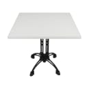 Art Marble 30" Square Quartz Table Top - Indoor/Outdoor, Snow White (Q40330X30) thumbnail 3