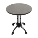 Art Marble 36" Round Quartz Table Top - Indoor/Outdoor, Storm Gray (Q40536RD) thumbnail 3