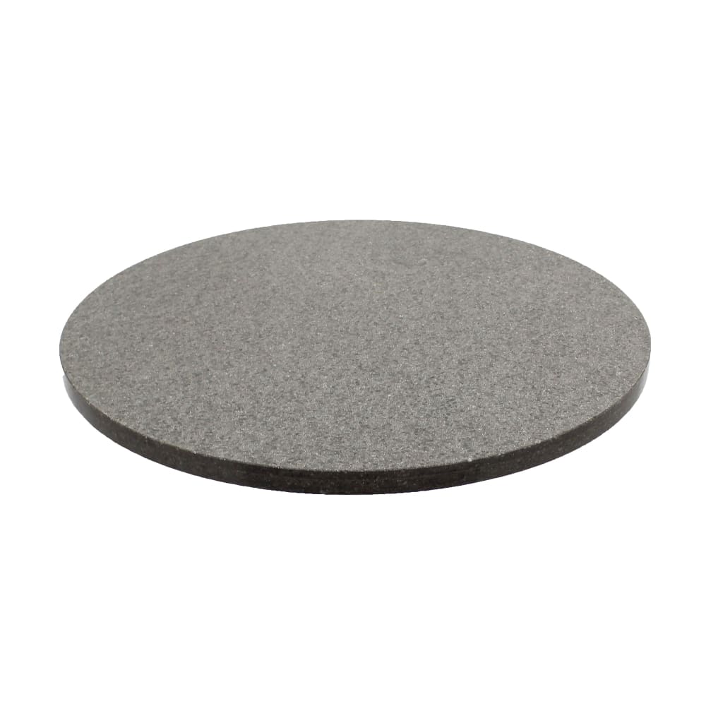 Art Marble 48" Round Quartz Table Top - Indoor/Outdoor, Storm Gray (Q40548RD)