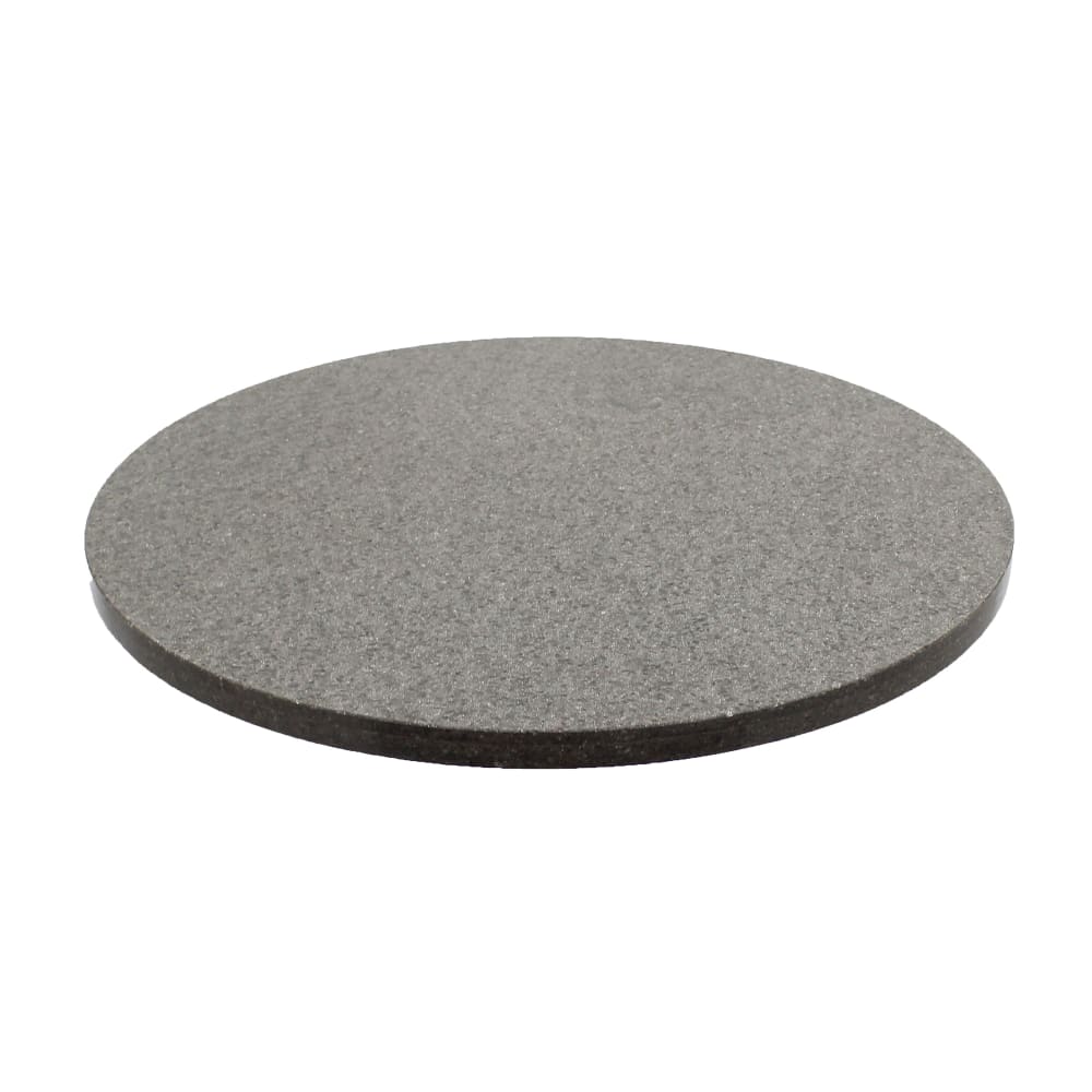 Art Marble 54" Round Quartz Table Top - Indoor/Outdoor, Storm Gray (Q40554RD)