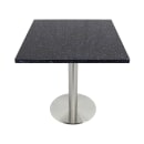 Art Marble 36" Square Quartz Table Top - Indoor/Outdoor, Blue Galaxy (Q40936X36) thumbnail 3