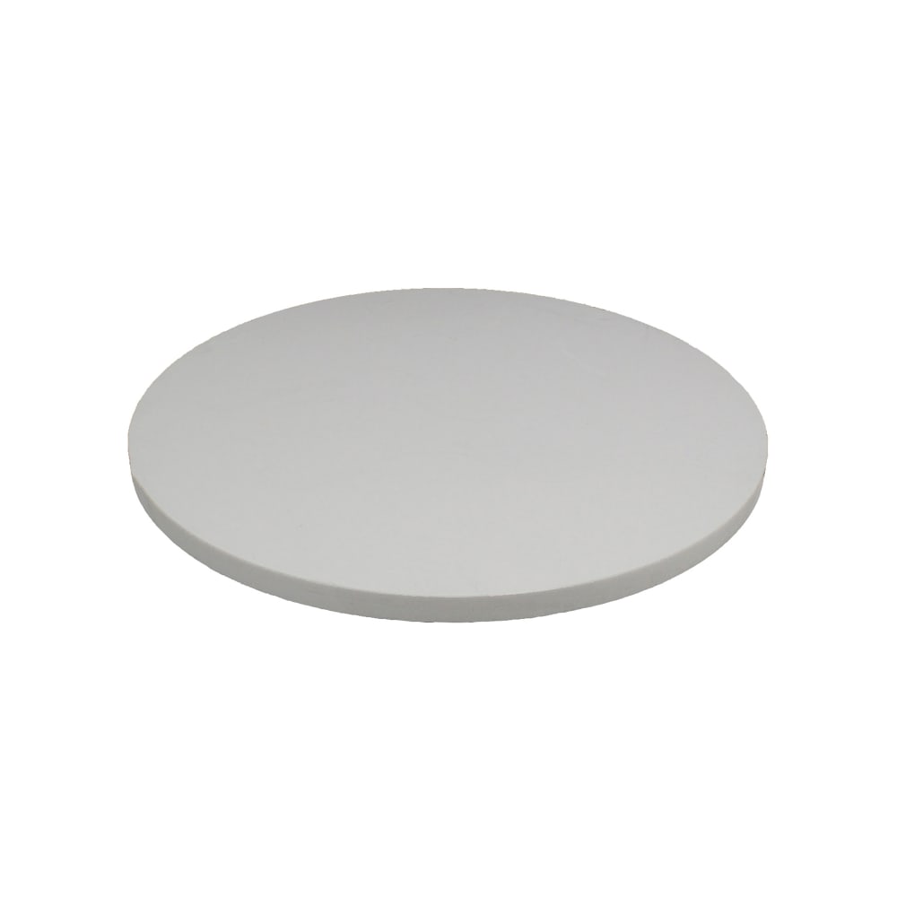 Art Marble 36" Round Quartz Table Top, Winter White (Q41336RD)