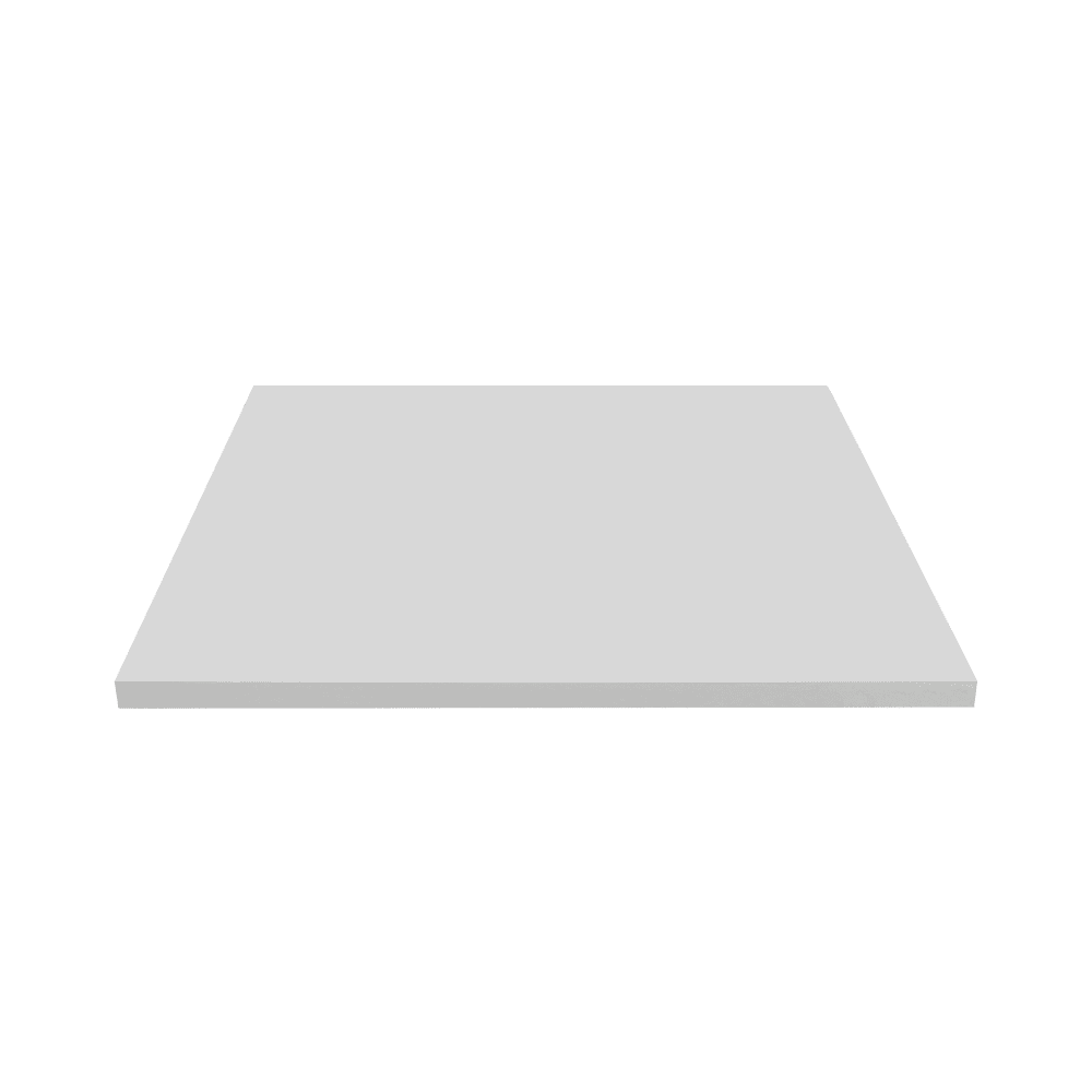 Art Marble 36" Square Quartz Table Top, Winter White (Q41336X36)