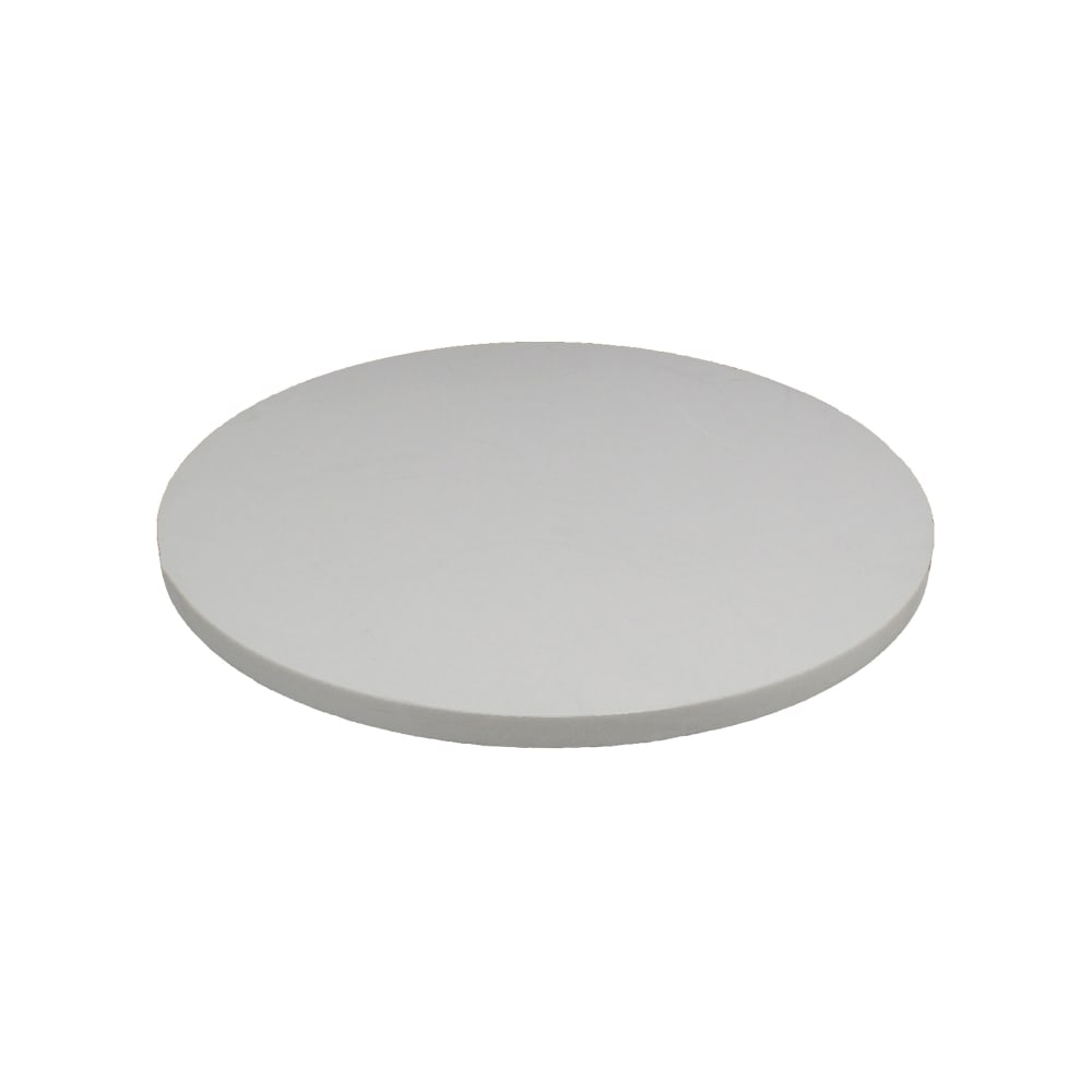 Art Marble 54" Round Quartz Table Top, Winter White (Q41354RD)