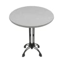 Art Marble 30" Round Quartz Table Top, Nebula Gray (Q41530RD) thumbnail 2